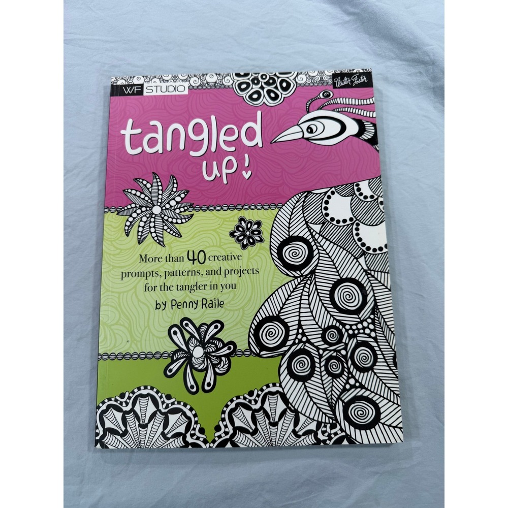 Tangled Up Penny Raile Walter Foster Studio Drawing Art Prompts Patterns Book